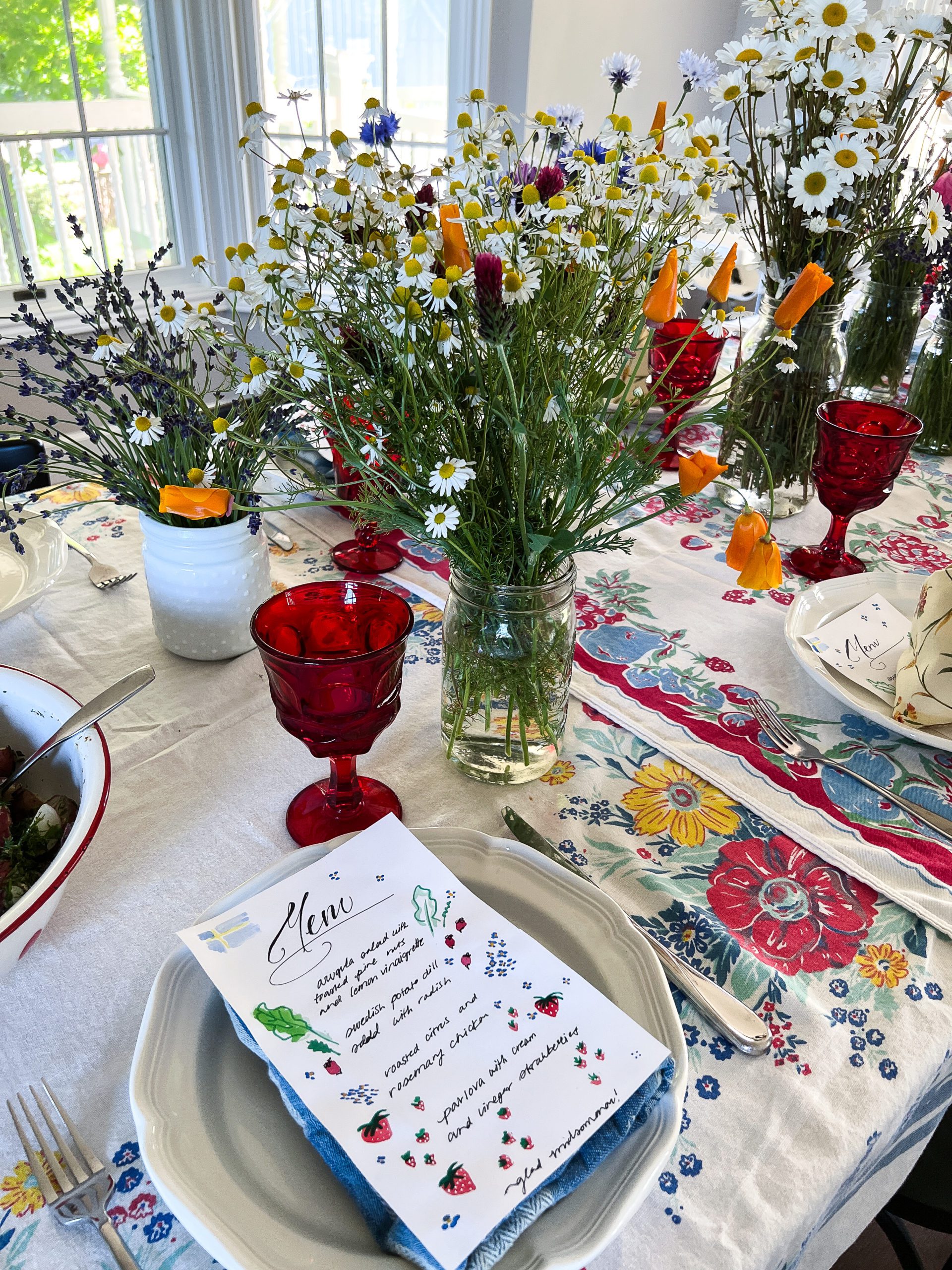 Swedish Midsommar Feast