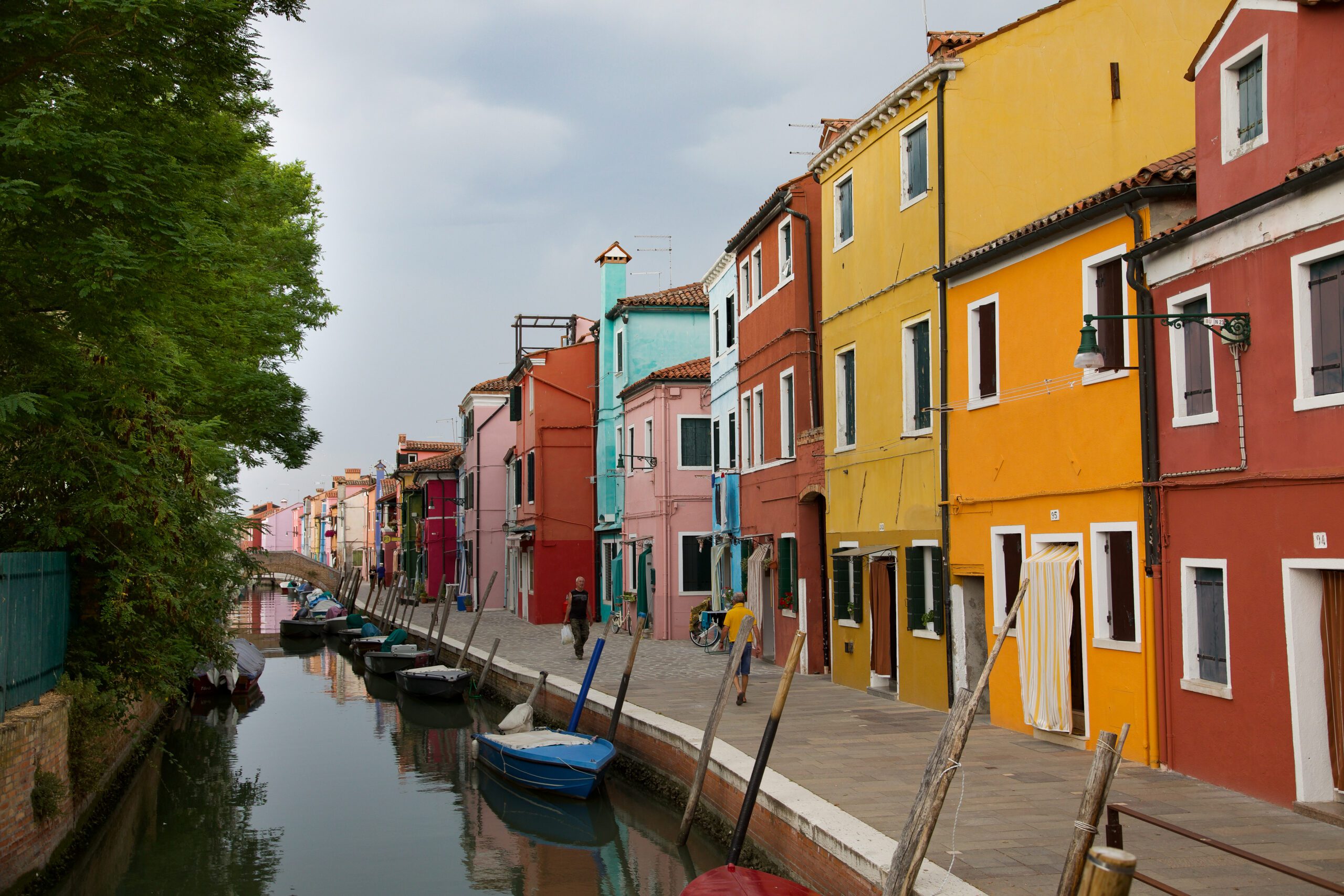 The colorful island of Burano, Italy