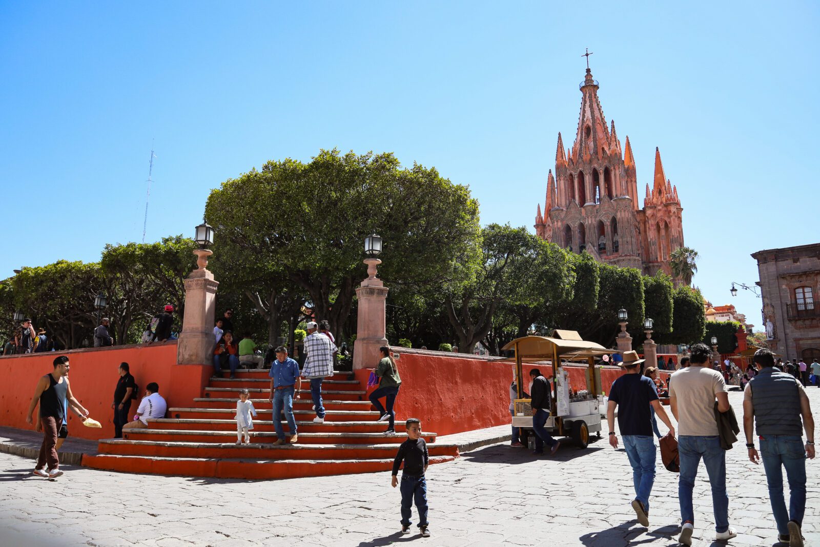 Jardin Allende in San Miguel de Allende, Mexico