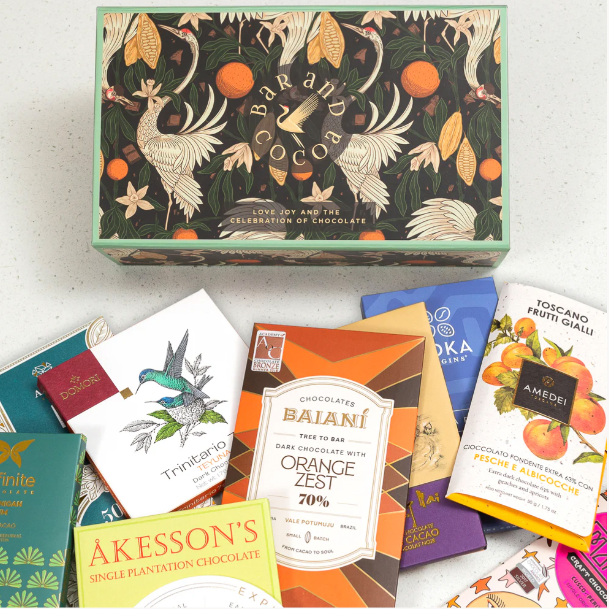 Chocolate Bars of the World Gift Set